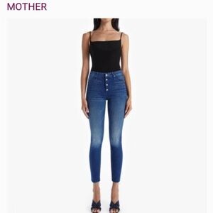 Size 29 mother jeans the pixie ankle fray
